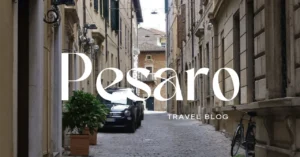 【イタリア・ペーザロ旅行】アドリア海に面したのどかな街