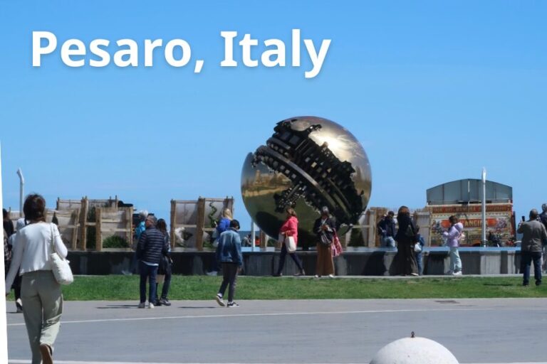 【イタリア・ペーザロ旅行】アドリア海に面したのどかな街