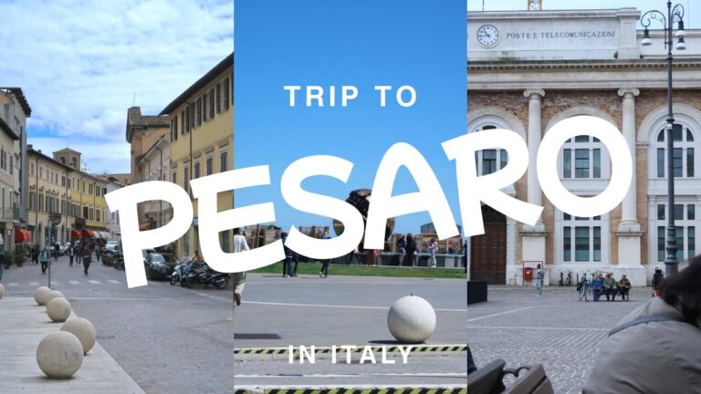 【イタリア・ペーザロ旅行】アドリア海に面したのどかな街